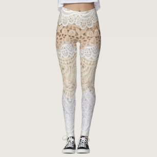 Legging Raça Ornamental Floral: Coleção Elegante