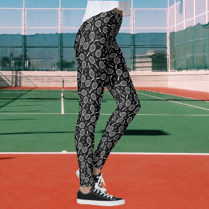 Legging Rackets de tênis e Cinzas de Bolas - Padrão estima