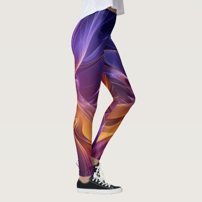 Legging Radiant orange purple (Direita)