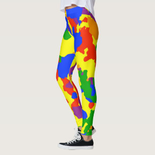 Legging Rainbow Camouflage Camo