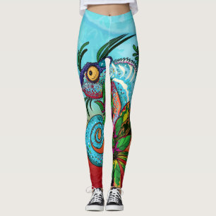 Legging Rainbow Chameleon