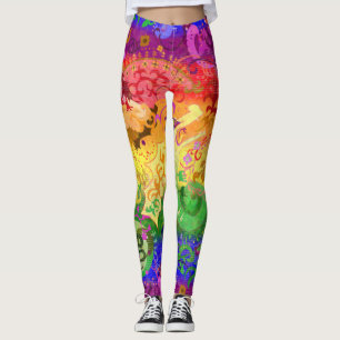Legging Rainbow Dragon Cobra Fantasy Queen Orgulho Flag