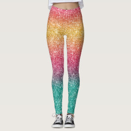 Legging Rainbow Glitter