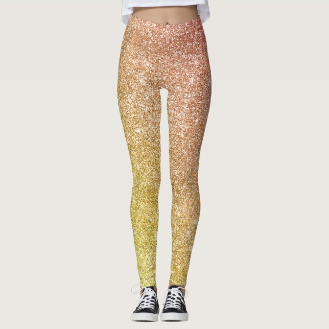 Legging Rainbow Glitter  (Frente)