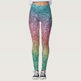 Legging Rainbow Glitter