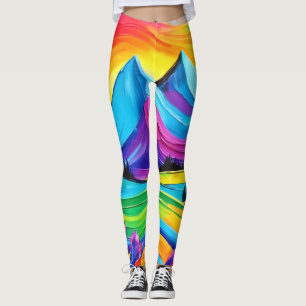 Legging Rainbow Mountain Majestade Art