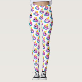 Legging Rainbow Poop Emoji