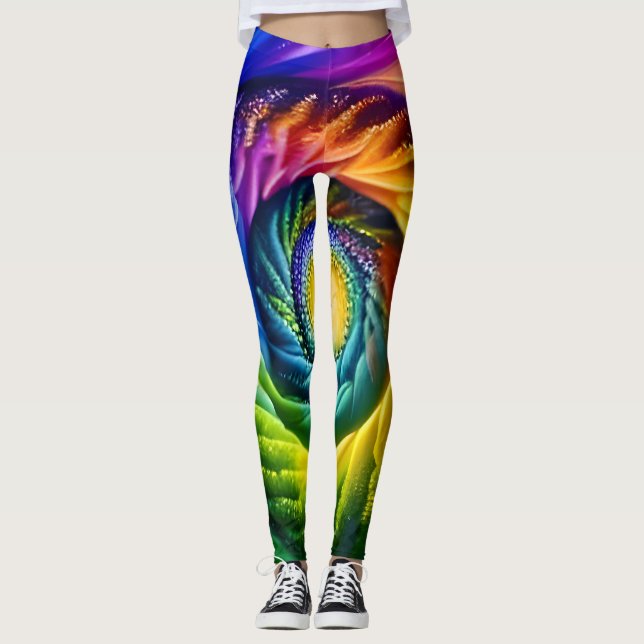 Legging Rainbow Spiral Out (Frente)
