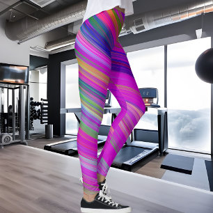 Legging Rainbow stripes