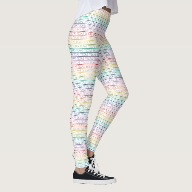 Legging Rainbow Texas, Texas, Texas (Direita)