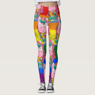 Legging Rainbow Unicorn Sparkles
