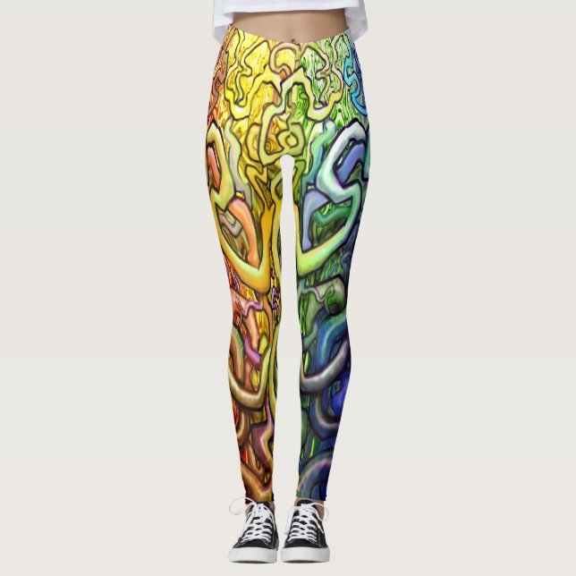 Legging Rainbow Vines (Frente)