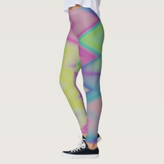 Legging Rainbow Zigzags