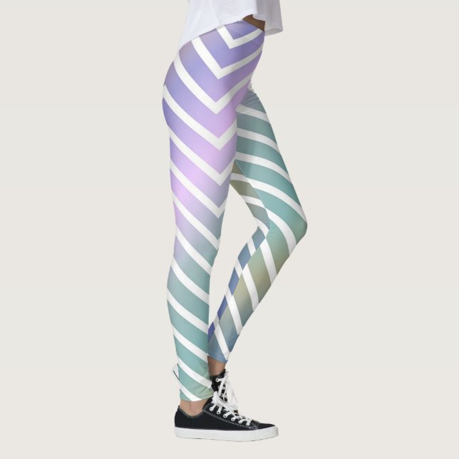 Legging Rainbow Zigzags (Direita)