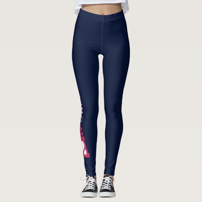 Legging Raincros Clássicos com Corações (Frente)