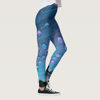 Legging Raindrops Fechados, Spacey Blues 2