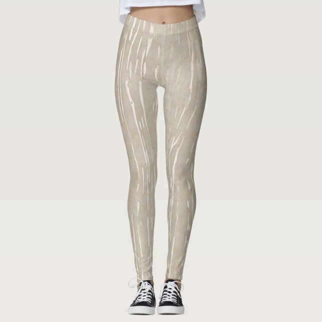 Legging Rainfall Chic - Capturar as gotas elegantes da nat (Frente)