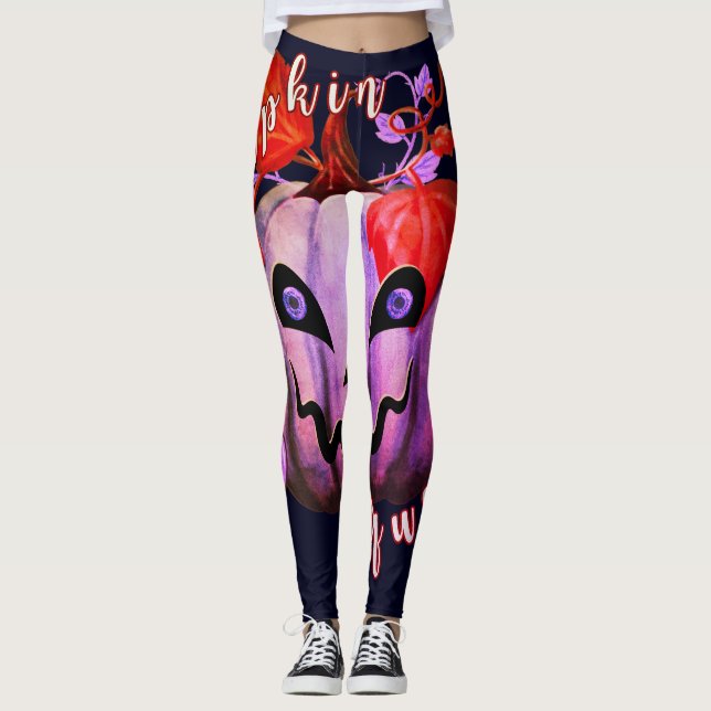 Legging rainha da abóbora (Frente)