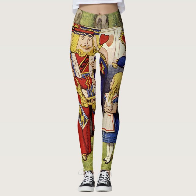 Legging Rainha de caneleiras dos corações (Frente)