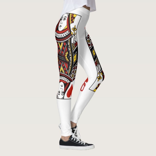 Legging Rainha de caneleiras dos corações (Direita)