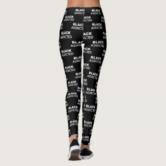 Legging Rainha de Espadas do QOS Viciado em Preto