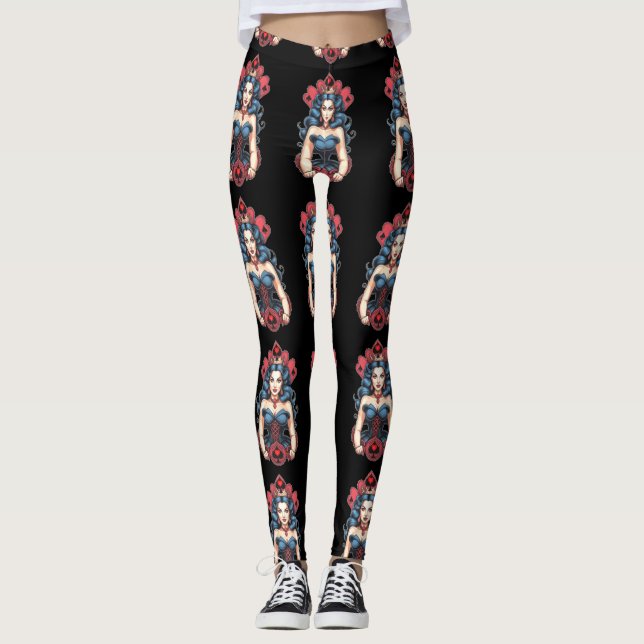 Legging Rainha de Espadas Trovão_Cove (Frente)