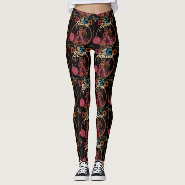 Legging Rainha Esquilo Disco (Frente)