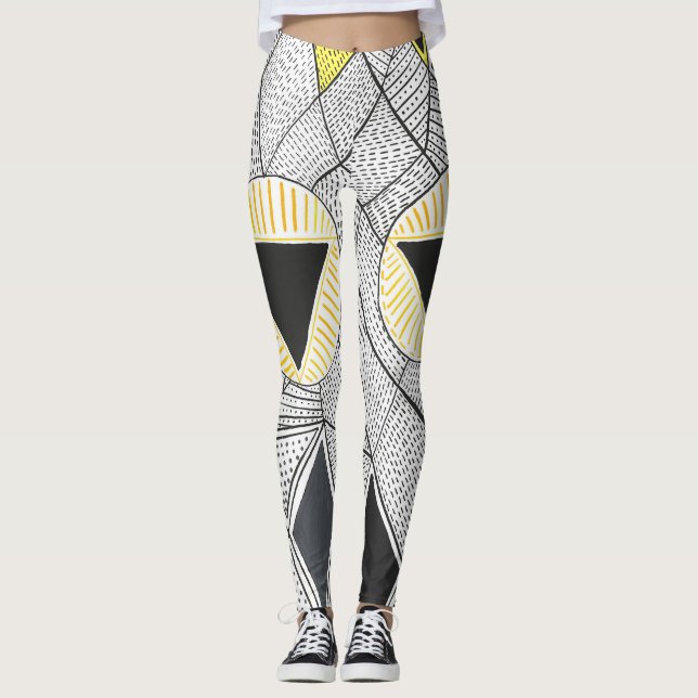 Legging Rapariga Tribal Quebrada (Frente)