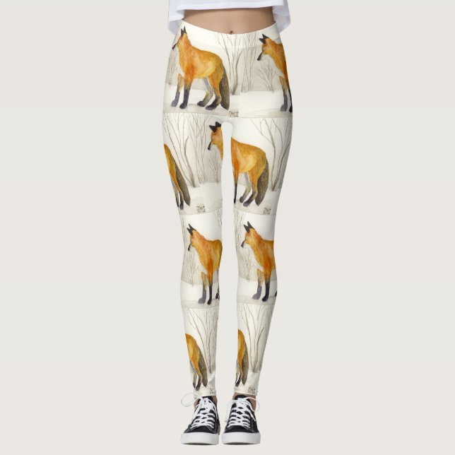 Legging Raposa Vermelha (Frente)
