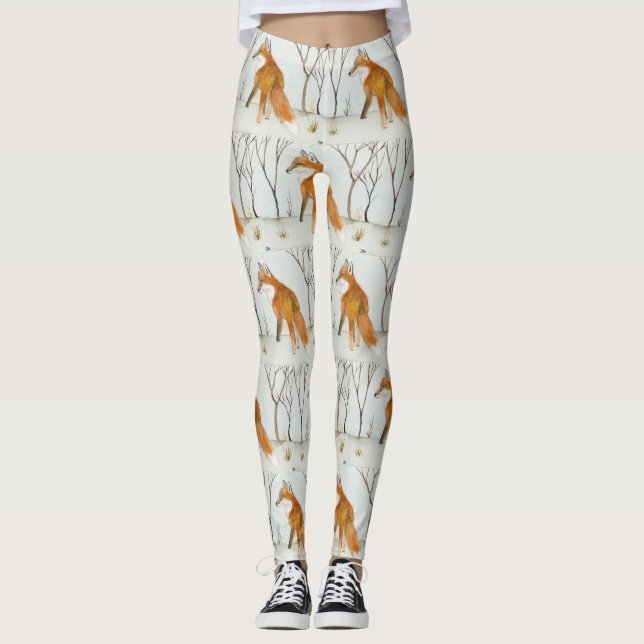 Legging Raposa Vermelha (Frente)