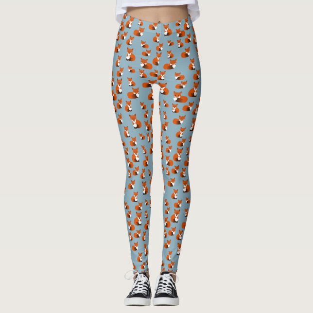 Legging Raposas Foxy (Frente)