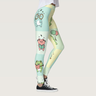 Legging Rãs com Pequenos Passatempos