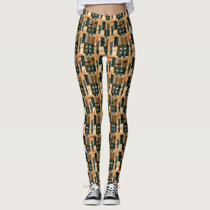 Legging Rasas Vermelhas