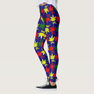 Legging Rasta Farinha Torna Cores Vermelhos