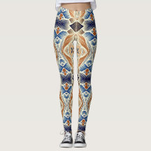 Legging "Ratti_Creative_Arts" de tendências colori