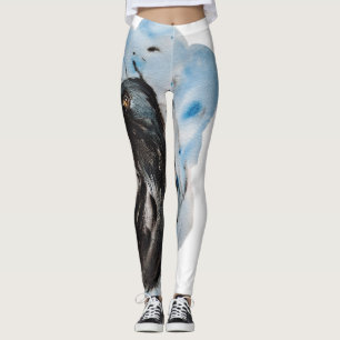 Legging Raven Magic Harmony Totem Harmony Watercolor Mysti