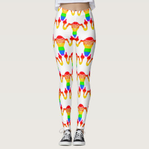 Legging RBG Rainbow Uterus