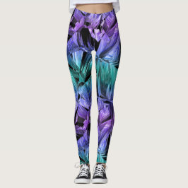 Legging realidade virtual, gradiente de cristal escuro :