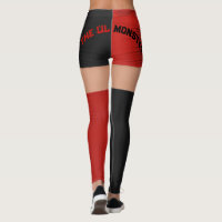 Red Black Shore Knee Meias Nome Roller Derby