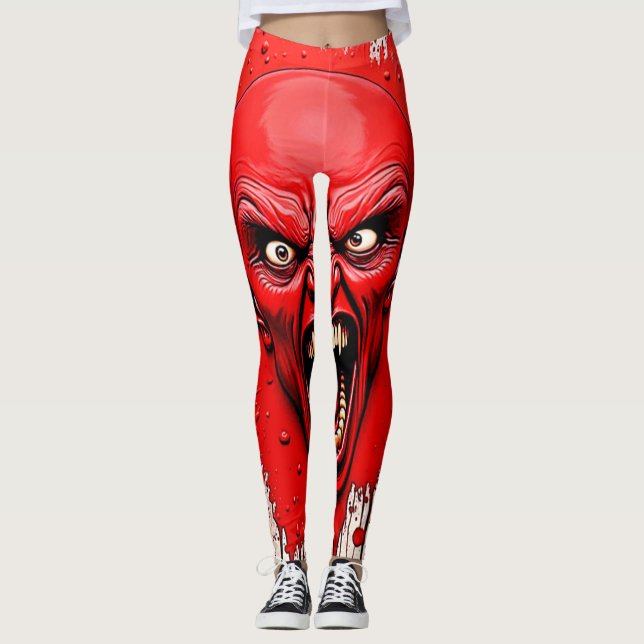 Legging Red Demon Fury Art (Frente)