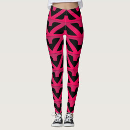 Legging Red Double Z Design
