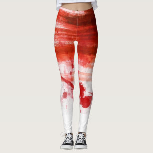 Legging Red Halloween