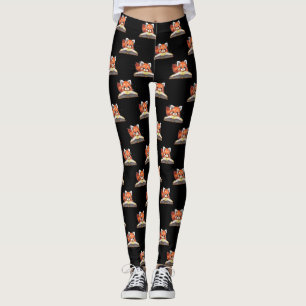 Legging Red Panda Book Lover