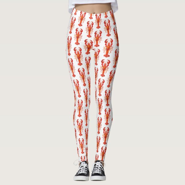 Legging Red polygonal lobster (Frente)