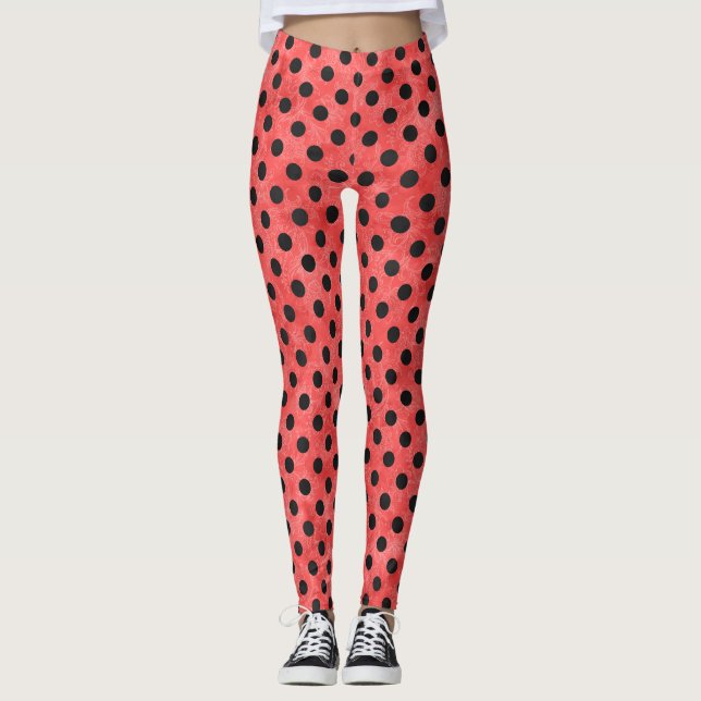 Legging Red Skulls e Sunflower Series Design 4 (Frente)