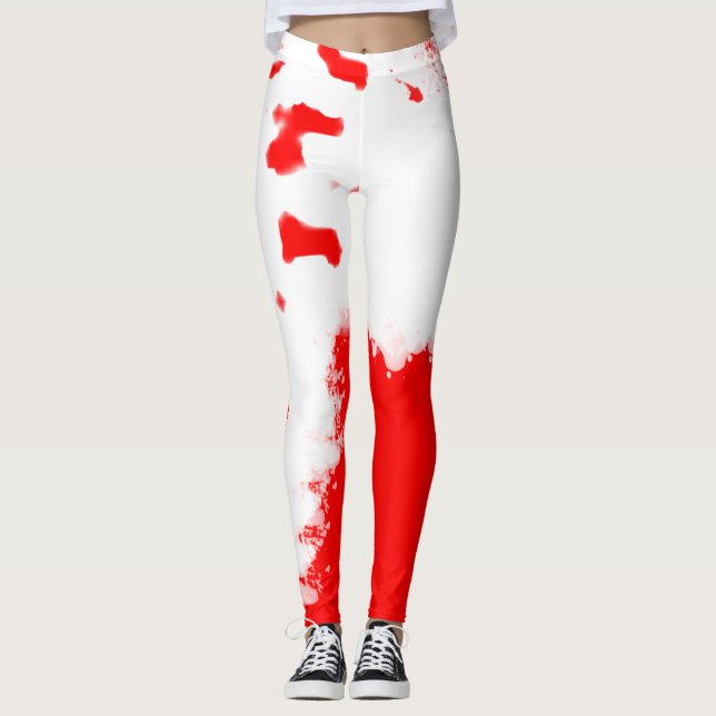 Legging Red V2 do Trabalho em Andamento (Frente)