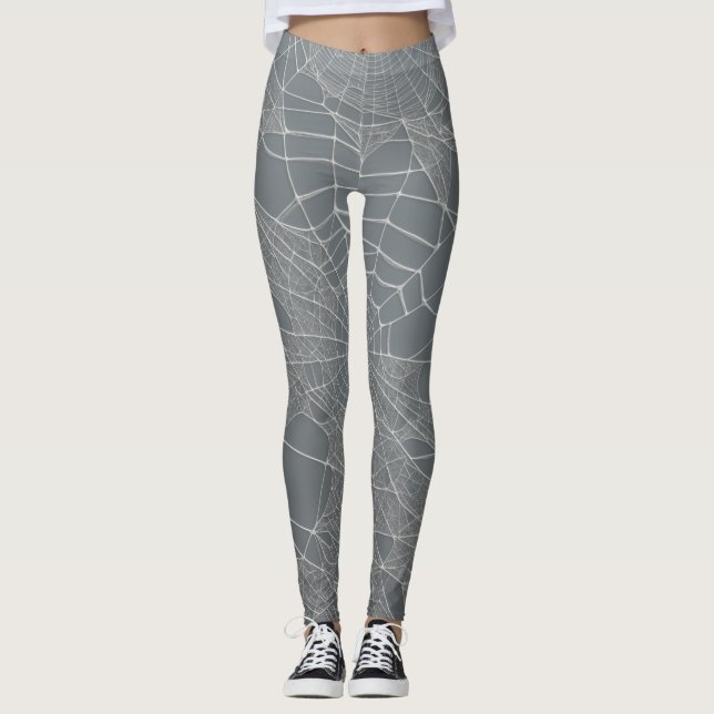 Legging Rede de aranha (Frente)
