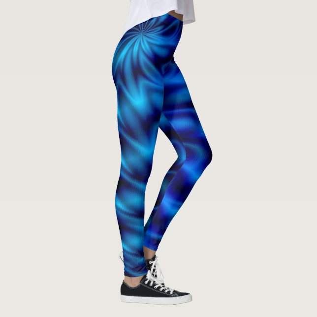 Legging Redemoinho azul (Direita)