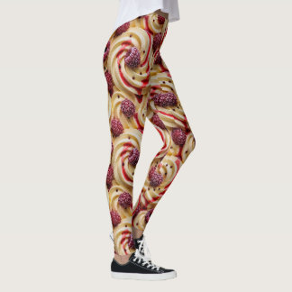 Legging Redemoinho de Framboesa Cremoso - Estética de Sobr