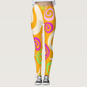 Legging Redemoinhos do abstrato